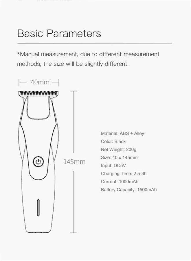 ENCHEN Electric Trimmer Humming Bird Professional 10W Powerful Cordless Men Hair Clippers Rechargeable - Image 2