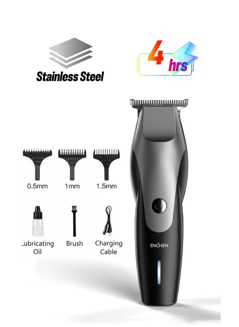 ENCHEN Electric Trimmer Humming Bird Professional 10W Powerful Cordless Men Hair Clippers Rechargeable - Image 1