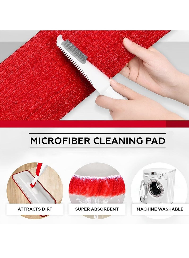 360 Degree Spray Mop Water with 400ml 14oz Refillable Bottle, Microfiber Spraying Mop Easy Used for Dust Cleaning Dry Wet Home Office Floor Wood Hardwood Laminate Ceramic Tiles