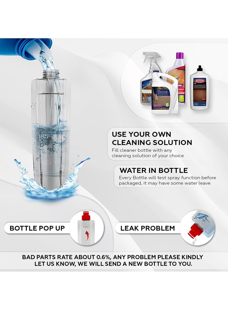 AMROAH 360 Degree Spray Mop Water with 400ml 14oz Refillable Bottle, Microfiber Spraying Mop Easy Used for Dust Cleaning Dry Wet Home Office Floor Wood Hardwood Laminate Ceramic Tiles  - Image 3
