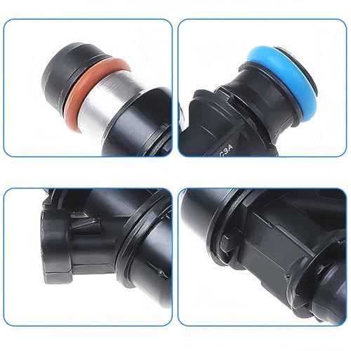 LEPEVNEY Fuel Injector Compatible with Chevy Silverado Suburban Tahoe Sierra 1500 2500 3500 Yukon Escalade 2000 2001 2002 2003 2004 2005 2006 2007, 2 Holes 4.8L 5.3L 6.0L 25317628 17113698 - Image 5