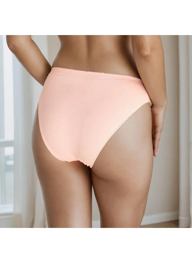 Aadaraya  Set of 5 - Bikini Briefs with Bow for Women | Best Price UAE