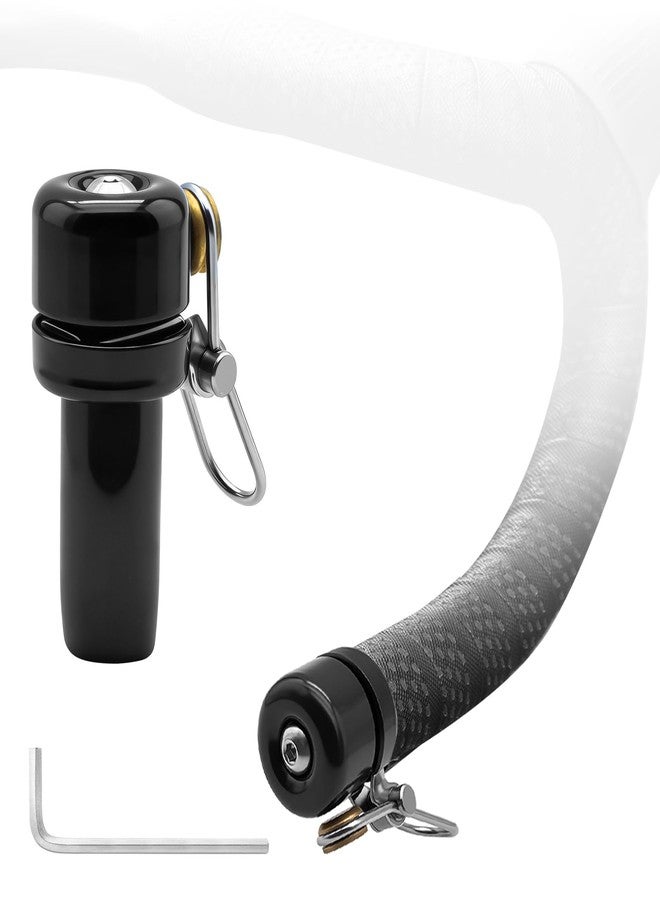 KCMOSGI Bike Bell Copper, Alloy Bicycle Bell Road Bike Bells for, Bicycle Bell Clear, Bicycle Handle Bells Ring, Suitable for 18-25mm Handlebar, 100db Bell Lound - Image 1