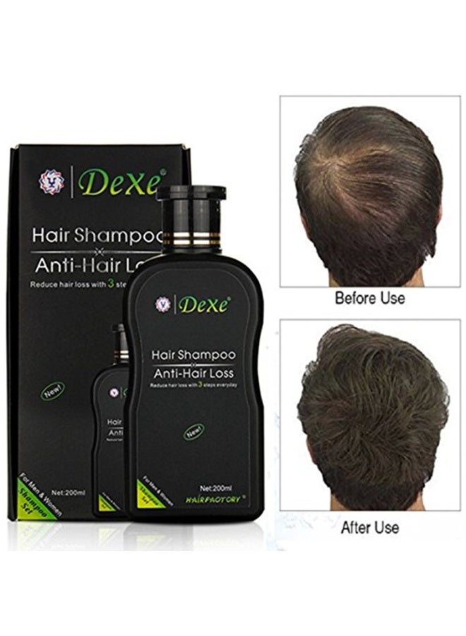 Dexe HairFactory Anti-Hair Fall Shampoo – Natural Herbal Formula for Faster Growth, Scalp Health & Daily Hair Rescue, 200ml - Image 3