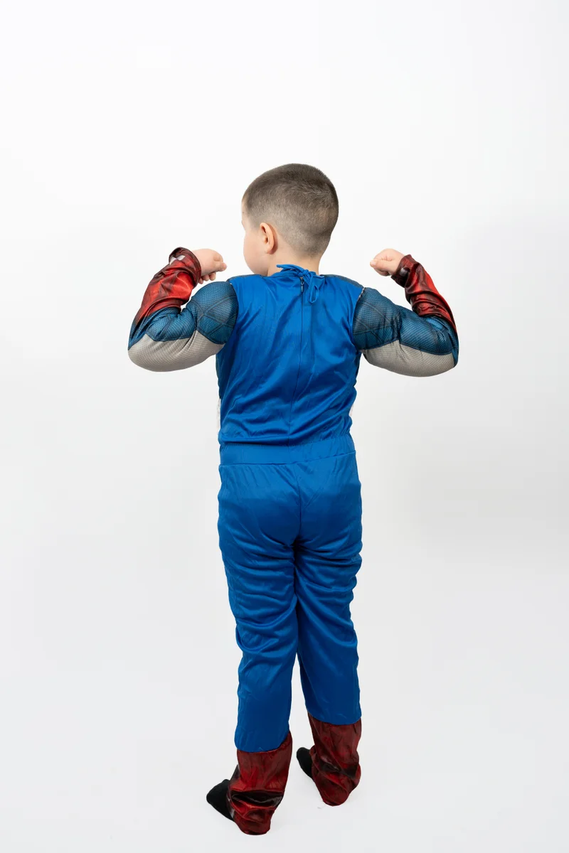 دىدانيالا Captain America Costume Dark blue