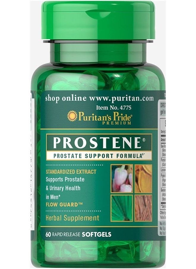 Puritan's Pride - Prostene Prostate Support Formula-60 Softgels - Image 1