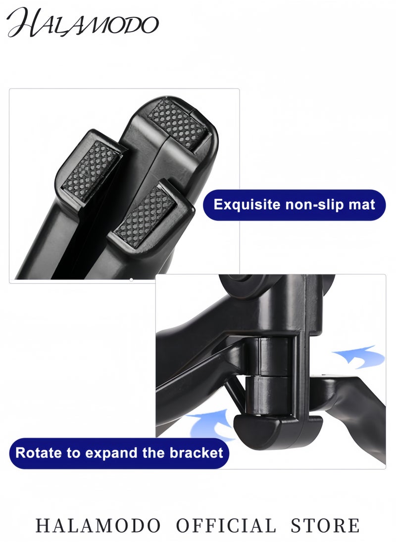 HALAMODO - Mini Tripod Stand with Hand Grip Adjustable Phone Holder Portable Camera Mount for Smartphones DSLR GoPro Compact and Foldable Stabilizer for Photography Video Recording and Live Streaming - Image 1