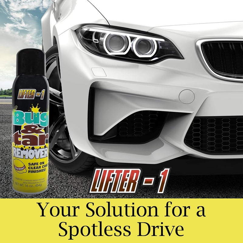 LIFTER-1 Bug & Tar Removers Tough Bugs and Tar from Automobiles, 16.0 ounces - Image 5