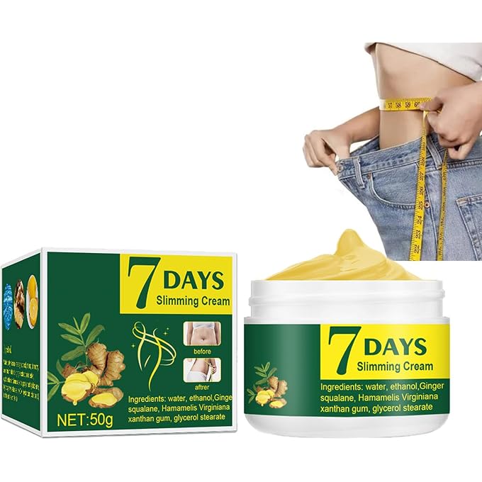 Grospe Fat Burning Cream, Slimming Cream with Ginger, Anti Cellulite Cream to Reduce Legs and Belly with Fat, Full Body Weight Loss, Perfect for Cellulite - Image 1