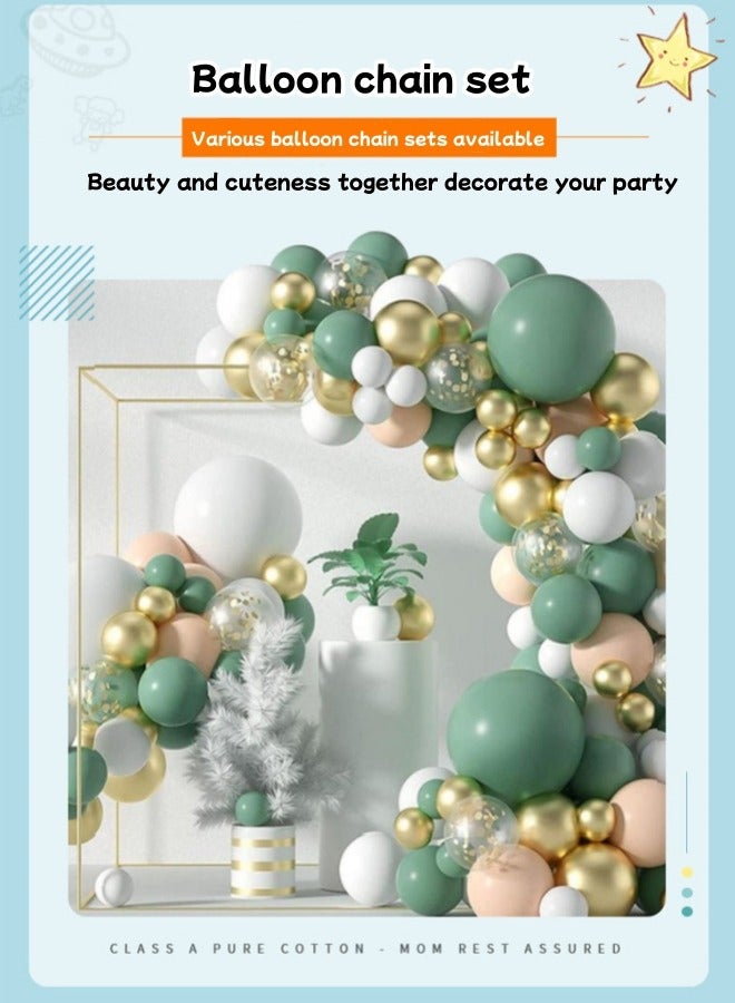 Aikenn Balloon Set, 131 Balloons in Assorted Colors, Rainbow Latex Balloons, Bright Color Party Balloons, Different Sizes 5/10/18 Inch Balloon Garland Set for Wedding Baby Baptism Birthday Party Supplies Decoration (147 Pieces)  - Image 4