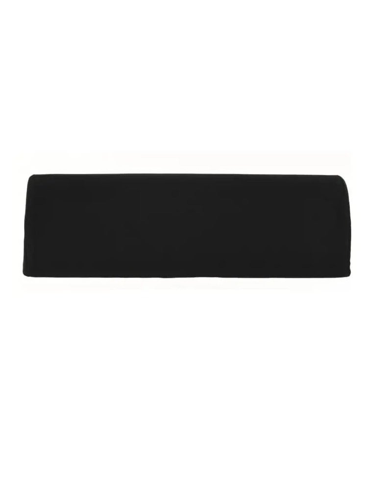 HT Half Moon Circle Support Pillow, Multi-Purpose Emergency Pillow for Head, Knee, Leg and Back Effectively Improve Posture, Black - Image 2
