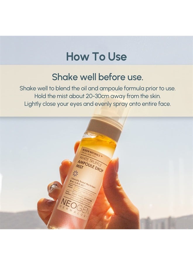 DERMALOGY by NEOGENLAB White Truffle Ampoule Drop Mist 80ml / 2.70 Fl Oz  - Image 5