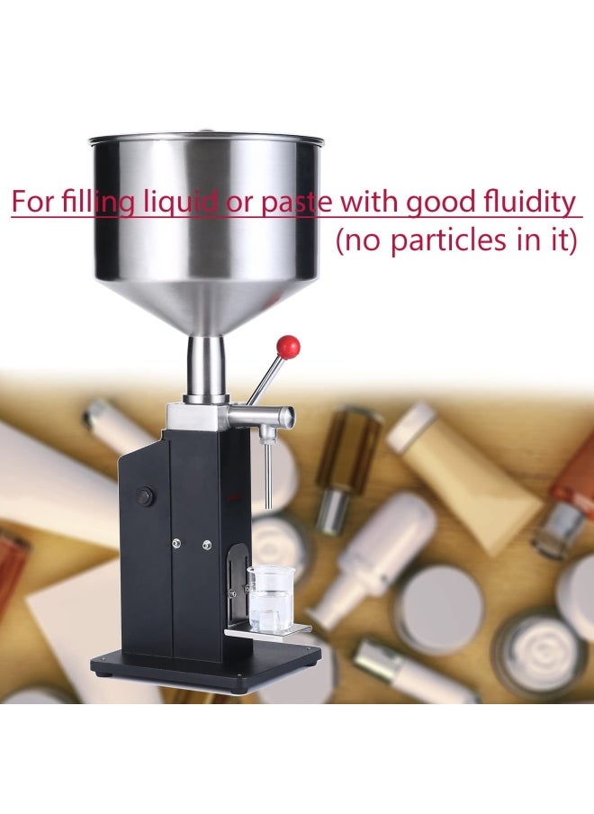 Kimtem  Manual Paste Liquid Filling Machine 5-50Ml Bottle Filler Adjustable Bottle Filling Machine Filler A03