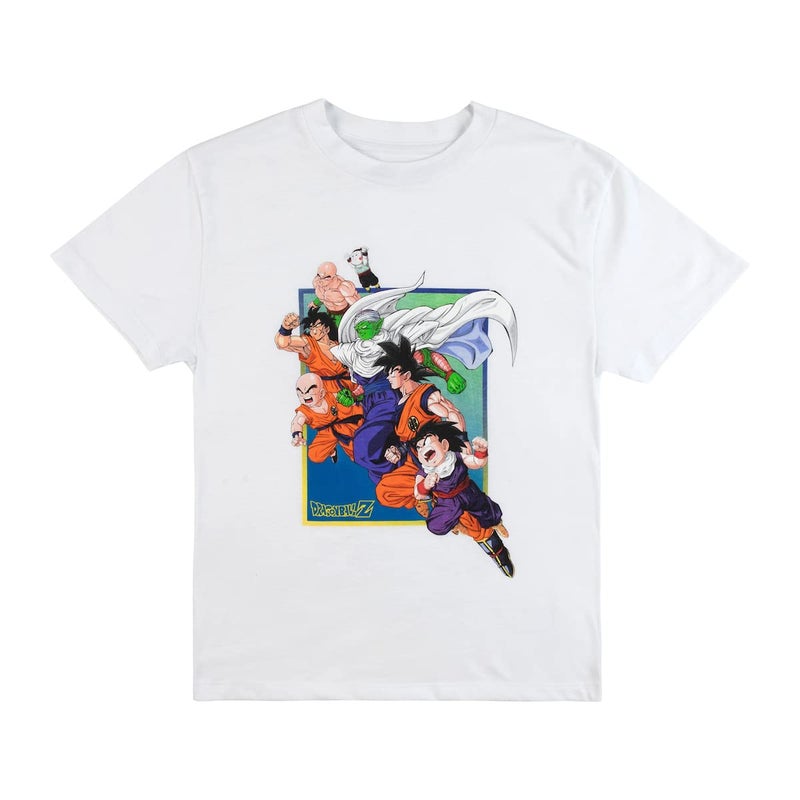 Bioworld Dragon Ball Z Characters Crew Neck Short Sleeve 4pk Boy's Tees-Large Multicolored - Image 5