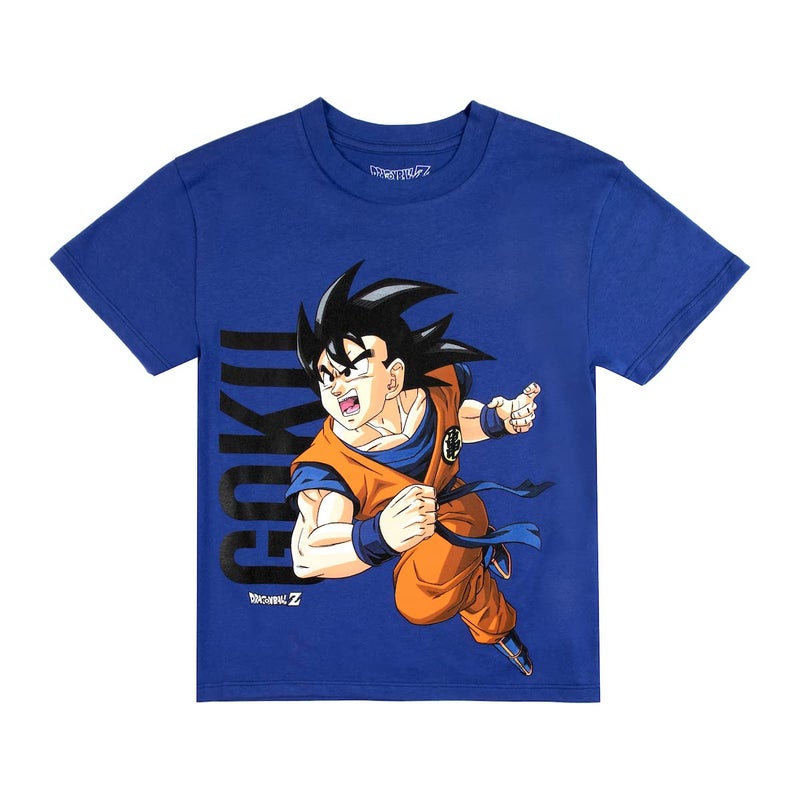 Bioworld Dragon Ball Z Characters Crew Neck Short Sleeve 4pk Boy's Tees-Large Multicolored - Image 4
