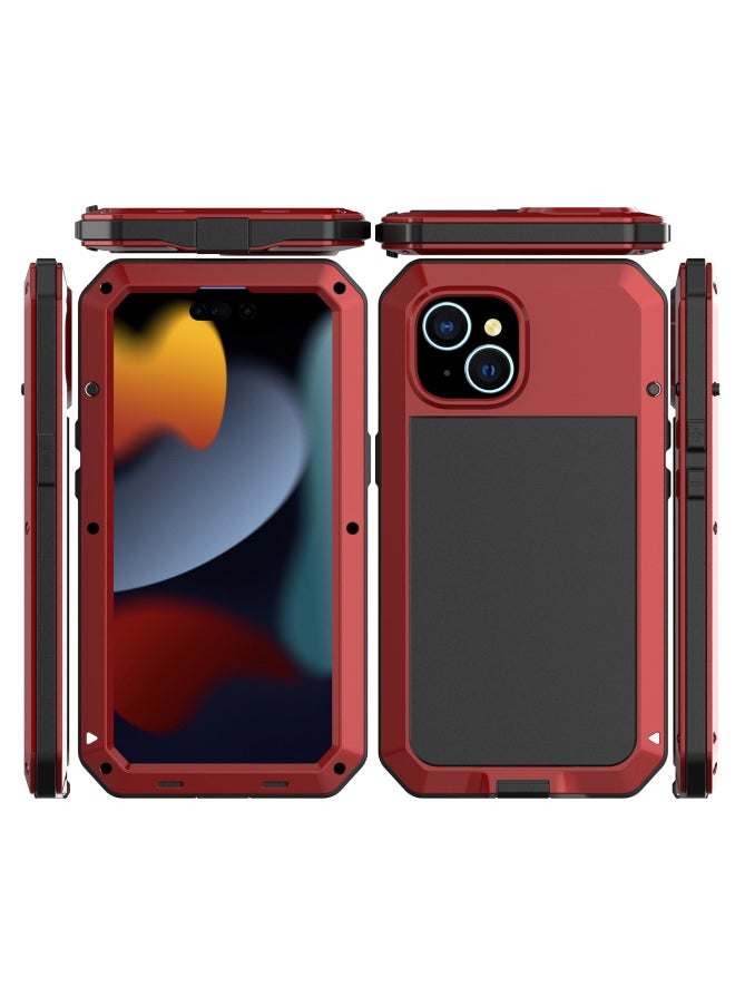 Generic - Suitable For Apple IPhone Phone Case Apple Metal Three-proof Shell Dust-proof Drop-proof Protective Cover Direct Sale-Color:Black-Applicable Model:iPhone11 - Image 1