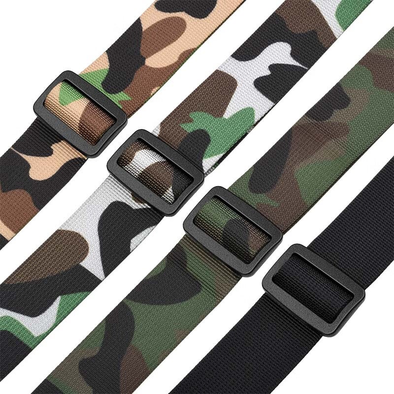 JD Jing Zao JEVI Military Training Belt for Students, Unisex Children's Camouflage Uniform Canvas Belt for Primary, Middle And High School Students, Youth Waistband - Image 2