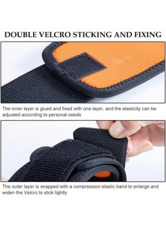 KIIUMI Wrist Brace Adjustable Wrist Support, Wrist Straps for Fitness Weightlifting, Tendonitis, Carpal Tunnel Arthritis, Highly Elastic Wrist Wraps for Relief Wrist Pain(Black)  - Image 3
