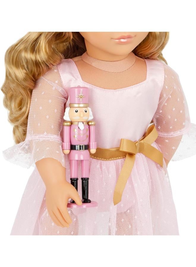 Our Generation 18-inch Ballerina Doll, Wavy Blonde Hair, Brown Eyes, Ballet Dress, Nutcracker Accessory, Natasha - Image 5