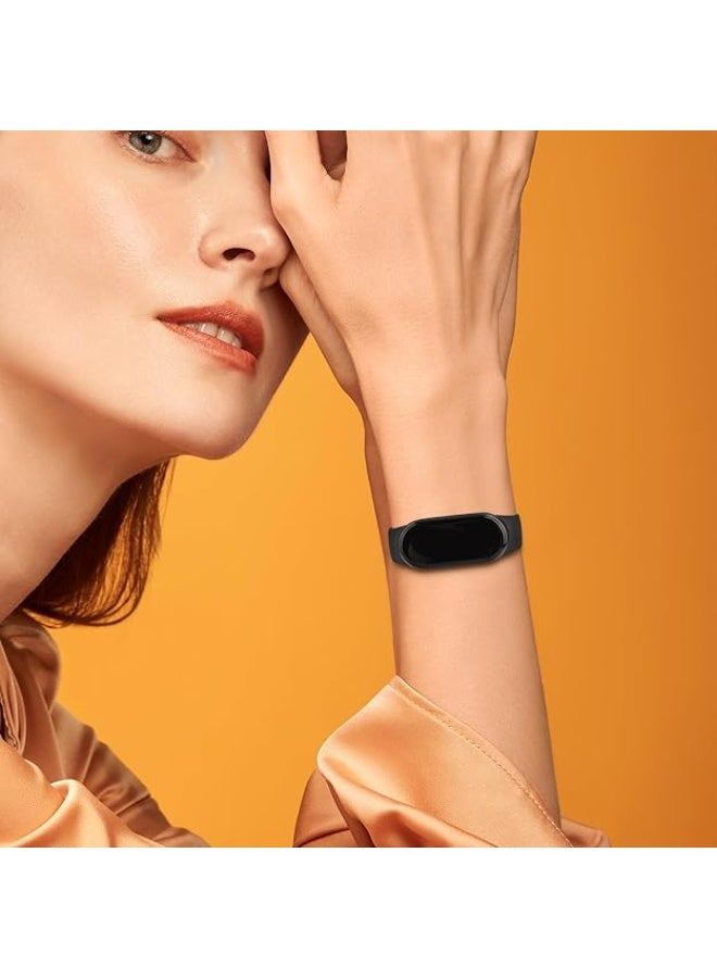 HablTech Silicone Strap Compatible for Xiaomi 10/9/8 Adjustable Sport Wrist Strap for Women Men for Xiaomi Mi Band 8/9/10 Smart Watch - Image 5