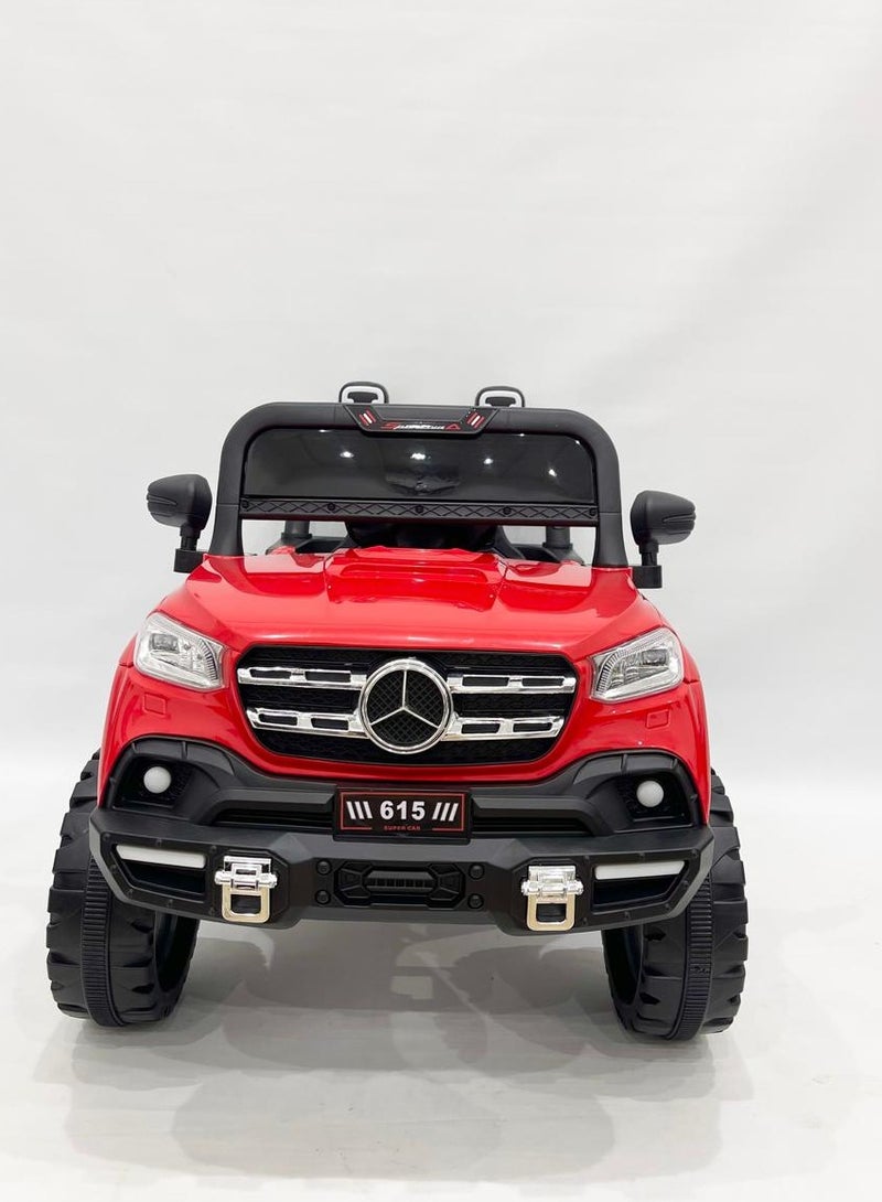 ضحكة  DEHKAH سيارة جيب كهربائية للأطفال 12 فولت – مع تحكم عن بعد، بلوتوث وUSB - Image 5