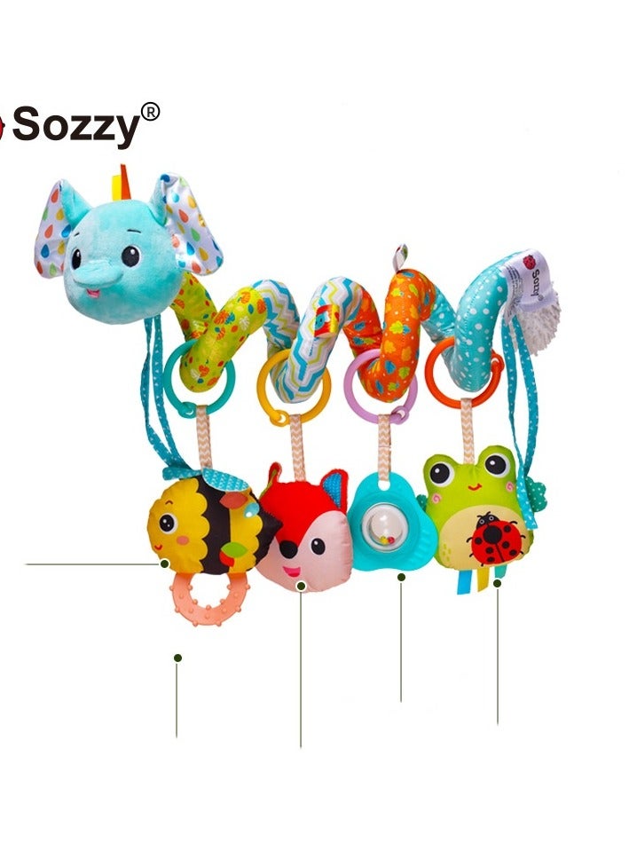 Sozzy Newborn Car Hanging Bed Hanging Trolley Pendant Bed Bell Bed Winding Baby Toy Puzzle - Image 1