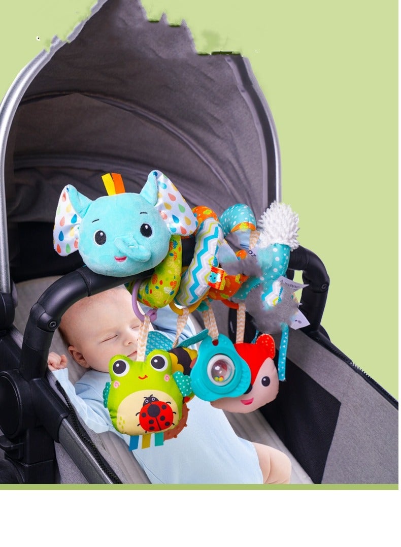 Sozzy Newborn Car Hanging Bed Hanging Trolley Pendant Bed Bell Bed Winding Baby Toy Puzzle - Image 3