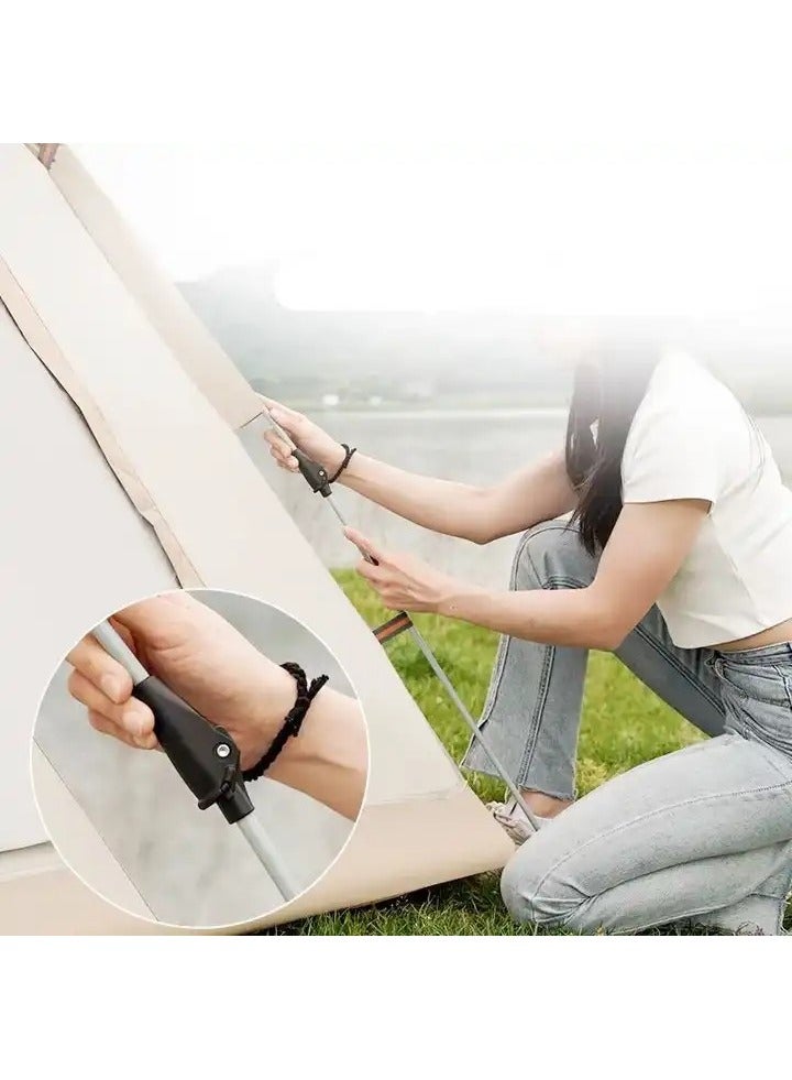 Inflatable Outdoor park 3-6 people Coated silver tent canopy portable automatic camping tent - Image 4