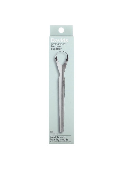 Davids, Professional Tongue Scraper, 1 Scraper