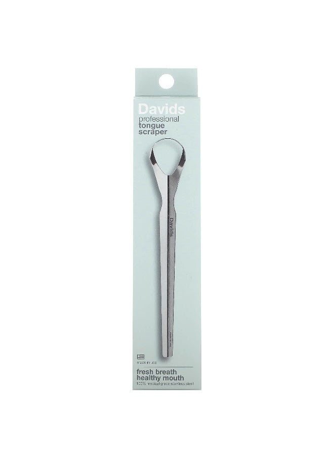 Davids, Professional Tongue Scraper, 1 Scraper