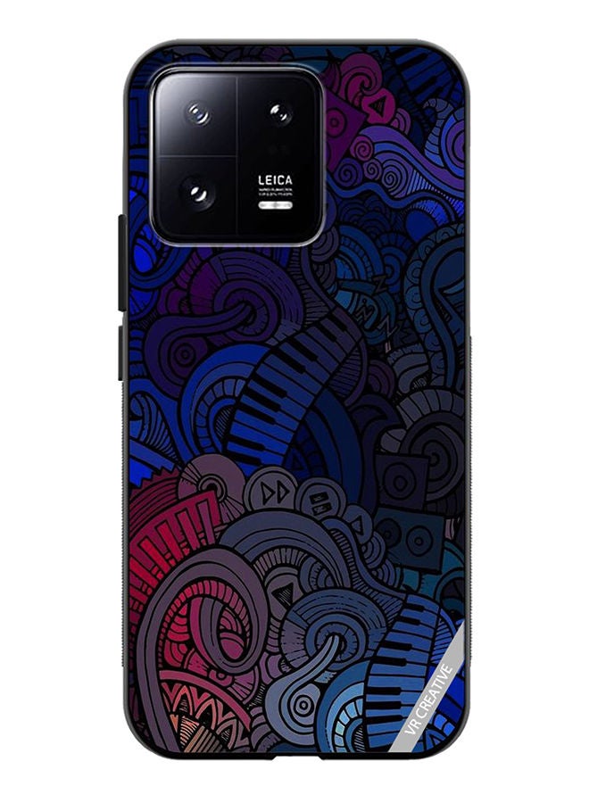 VR CREATIVE Protective Case Cover For Xiaomi 13 Music Design Multicolour - Image 1