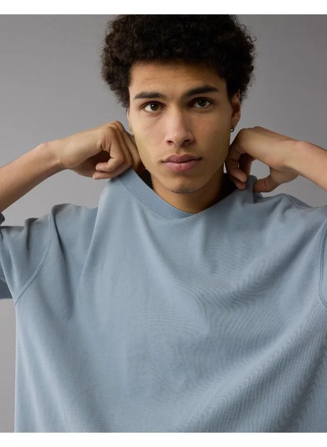 American Eagle AE Boxy Sueded Jersey T-Shirt
