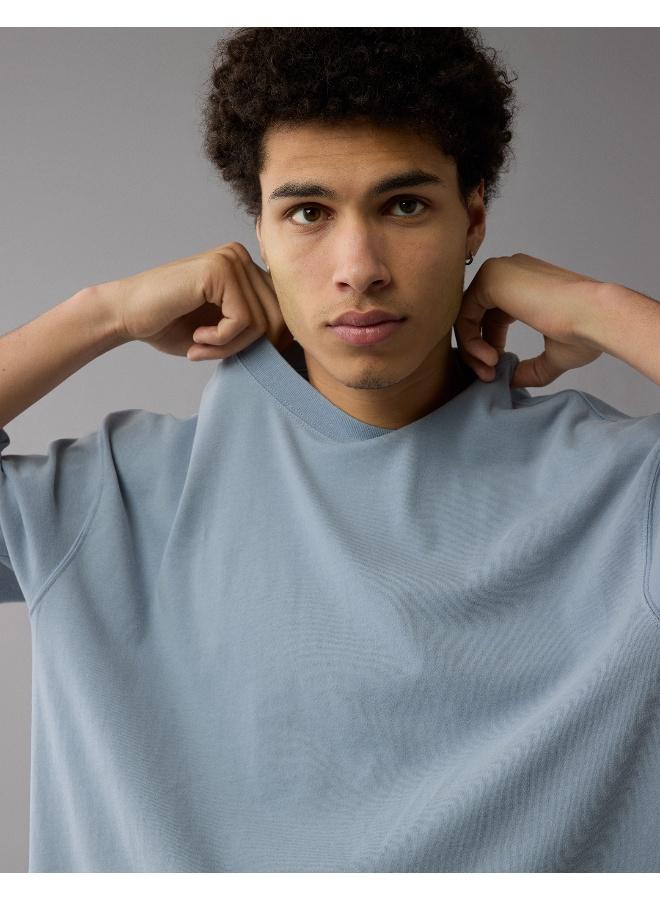American Eagle AE Boxy Sueded Jersey T-Shirt  - Image 1