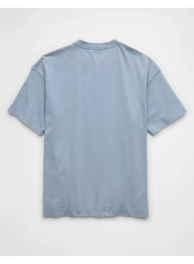 امريكان ايجل AE Boxy Sueded Jersey T-Shirt