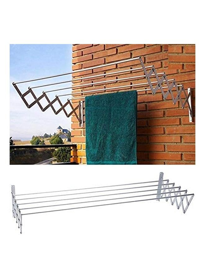 Wall Mounted Stainless Steel Clothes Drying Rack  - Image 2