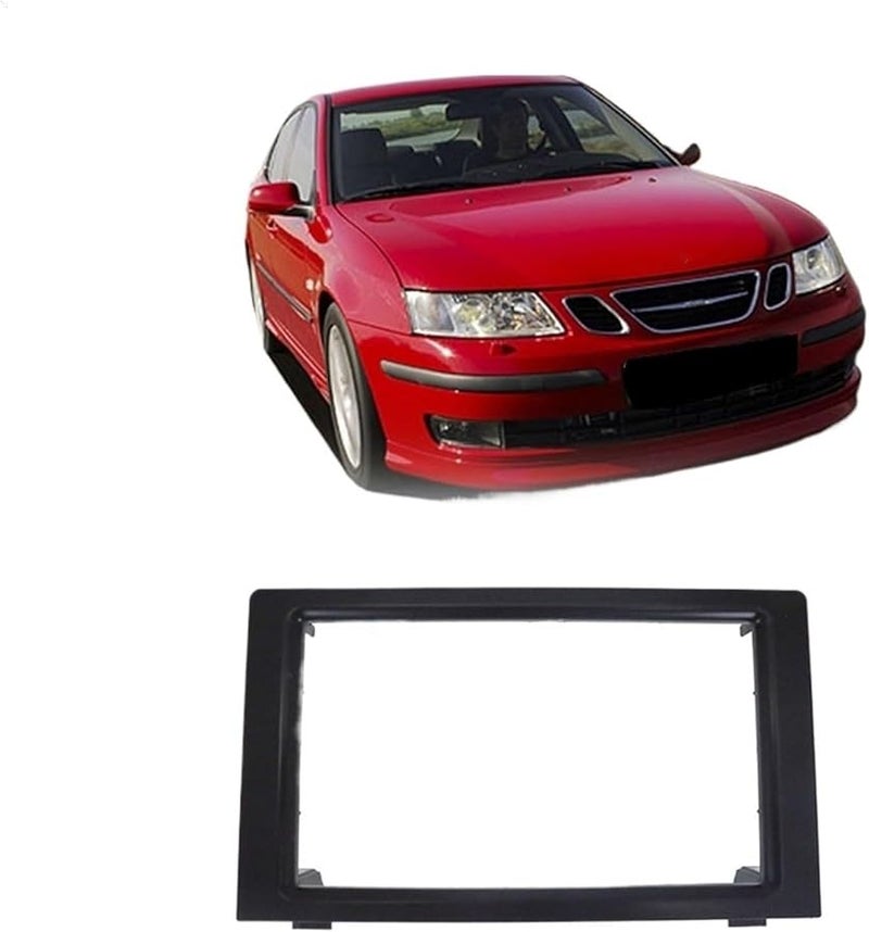 Saab 9 3 2007 2011 2 Din Radio Frame Trim Kit Car Stereo Fascia Panel - Image 4