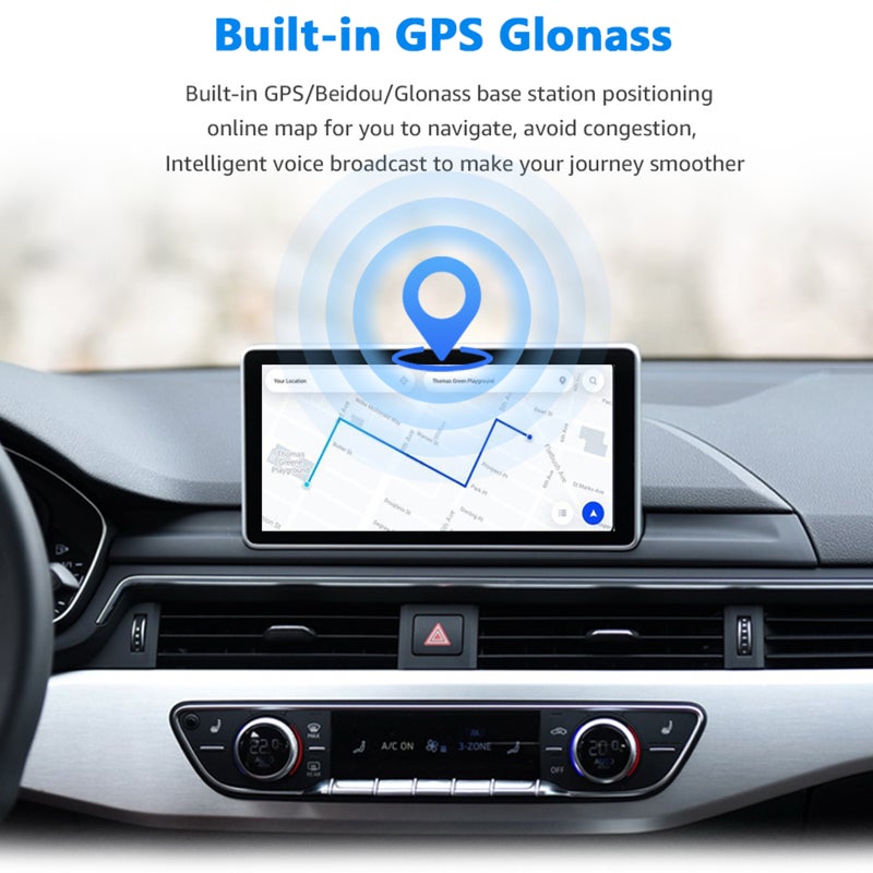 مدخل USB CarPlay و Android Auto مشغل فيديو муلтимيديا لملاحة السيارة لأجهزة الهواتف الذكية Android و iOS - Image 2