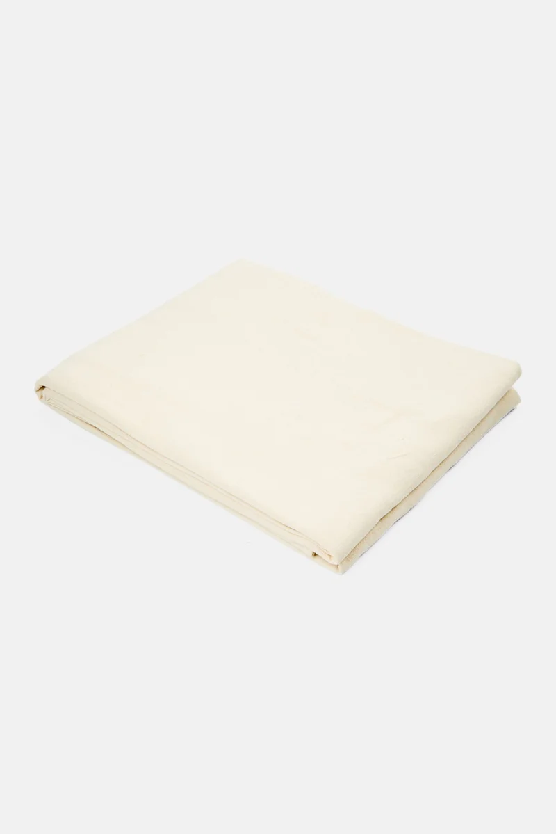 Muy Mucho Cotton Table Cloth Mantel, Cream