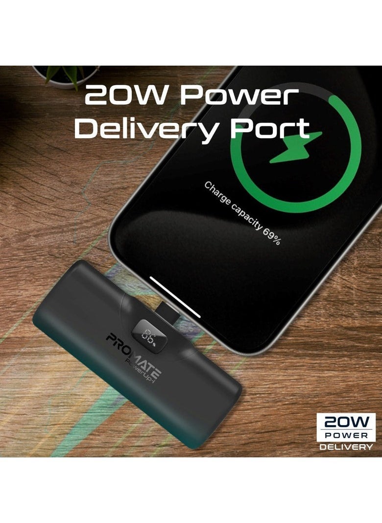 Promats Promate PowerUp-i Ultra-Compact fast charging Power Bank with In-Built Lightning Connector  - Image 5