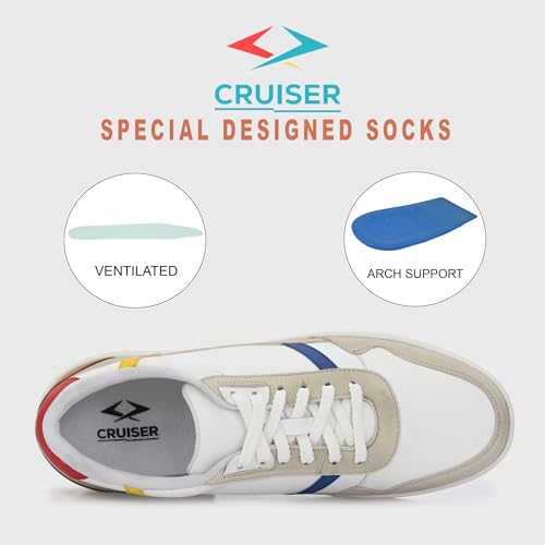 Cruiser Men's Travis Tan Sneakers_9 UK (2565-3) - Image 5