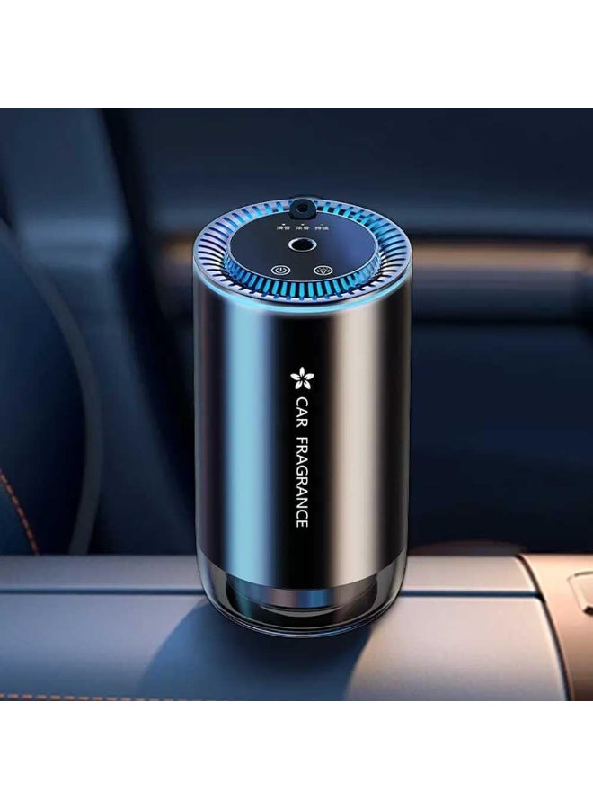 Bakhoor Smart Starry Projection Car Aroma Diffuser, Large Capacity Rechargeable Air Freshener USB Cool Mist Mini Portable Humidifier Diffuser for Car Home Office Bedroom - Image 2