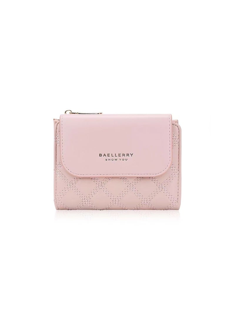 baellerry Leather Wallet Pink  - Image 1