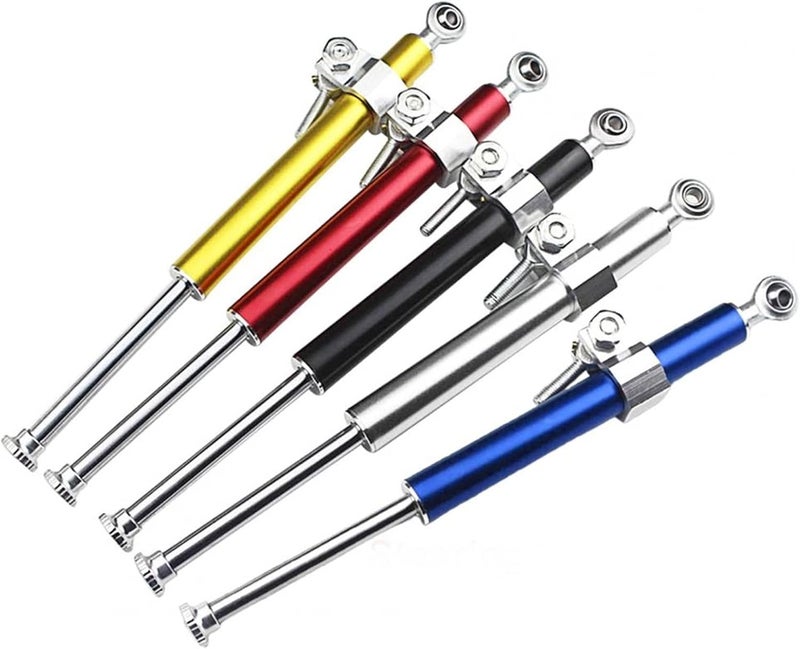 330MM Motorcycle Stabilizer Steering Damper Aluminum Alloy Shock Absorber Direction Damper Accessories(Black) - Image 5