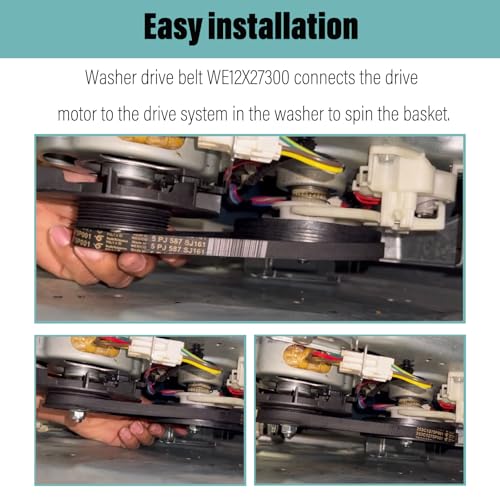 Obida WE12X27300 Compatible with GE Laundry Center/Combo Belt Drive Replaces 4587578, AP6328196, PS12342956, EAP12342956, 253C1275P001, 5PJ587SJ161 Washers - Image 5