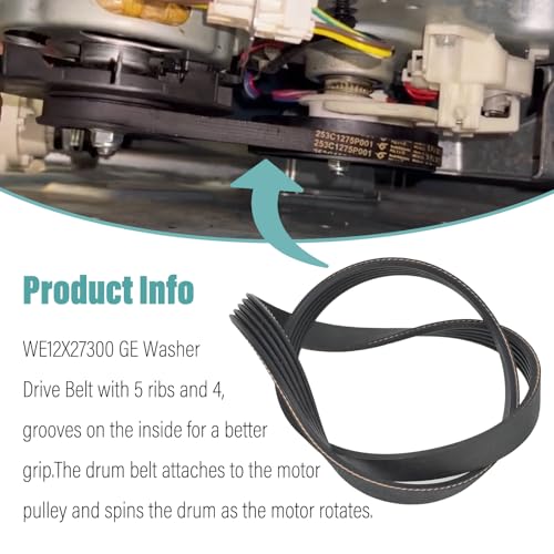 Obida WE12X27300 Compatible with GE Laundry Center/Combo Belt Drive Replaces 4587578, AP6328196, PS12342956, EAP12342956, 253C1275P001, 5PJ587SJ161 Washers - Image 3
