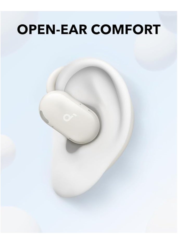 Soundcore V20i by Anker Open-Ear Headphones, Adjustable Ear Hooks, Ultra-Comfort, Snug Fit, Powerful Sound, Clear Calls, IP55, LED Lights, 8H-36H Playtime, Bluetooth 5.4 Earbuds, Multipoint Connection White - Image 2