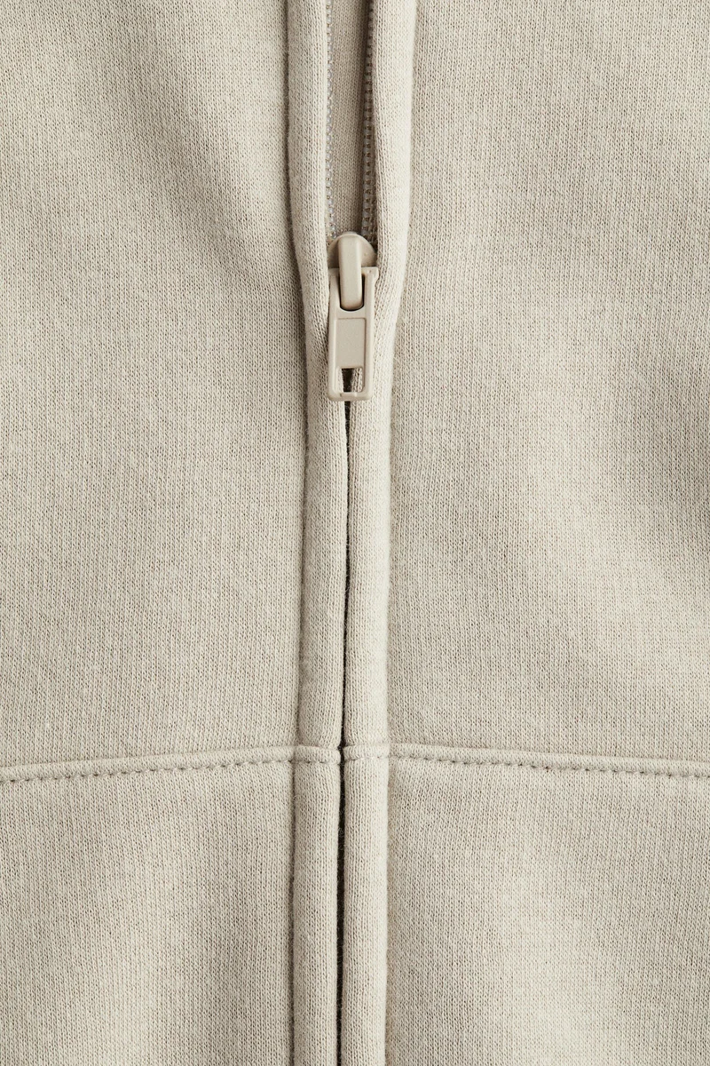 H&M Oversized zip-through hoodie