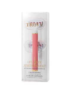 Truly Truly Life Shaver Razor | Magnetic Head & Ergonomic, Multi-Blade Design for Smooth, Irritation-Free Shaving | Ideal for Bikini Line & Sensitive Skin 
