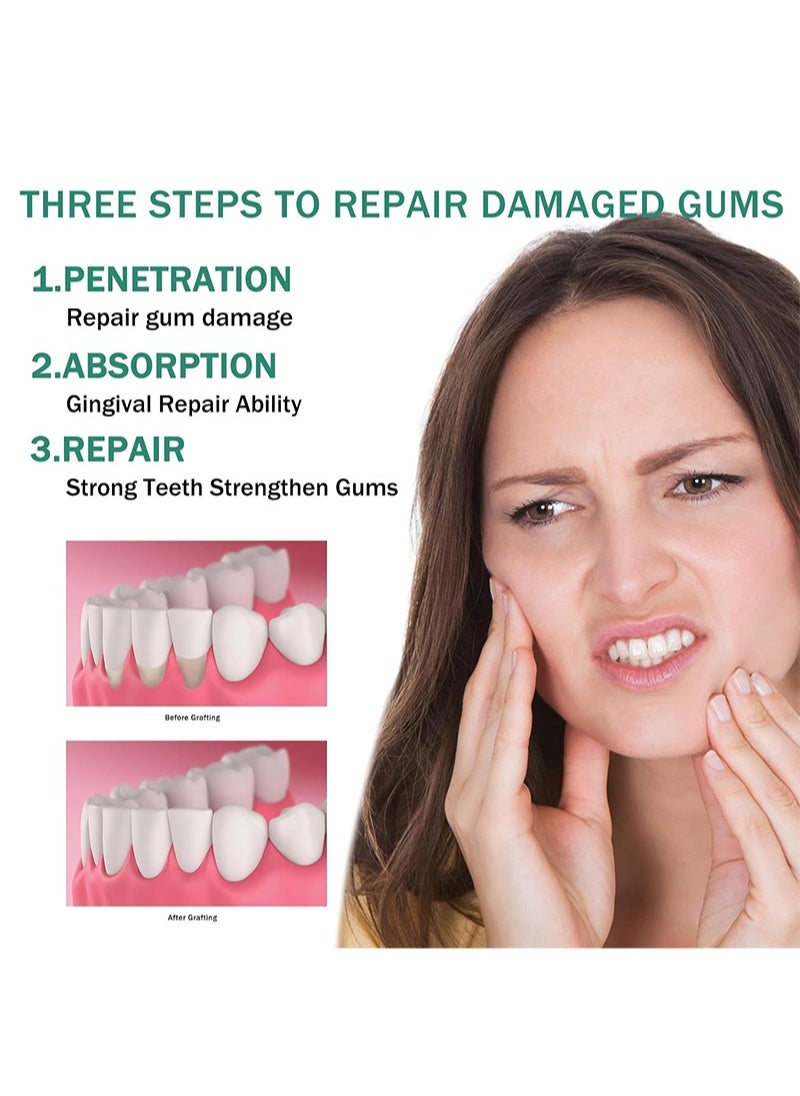 SOUTH MOON - Gum Relief Drops, Oil Pulling for Teeth and Gums, Receding Gums Treatment,Gum Regrowth Drops,Natural Essential Oils Dental Restoration Kit, Easy Gum Restoration - Image 1