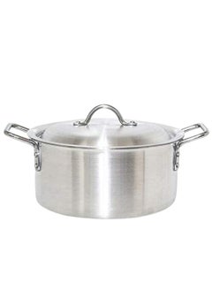 ARTC ARTC 10 Pieces Aluminum Cooking Pot Cookware Set With Handles Silver 20cm 22cm 24cm 26cm 28cm  - Image 3